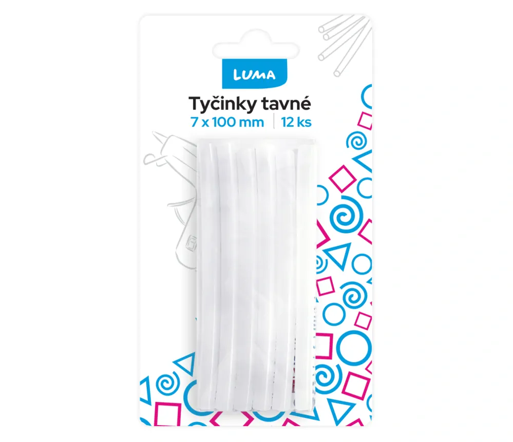 PISTOLE TAVNÁ - NÁPLNĚ 7 X 100MM, 12KS LUMA