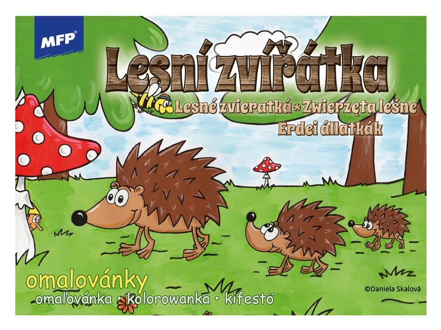 OMALOVÁNKY A5 MFP LESNÍ ZVÍŘATA