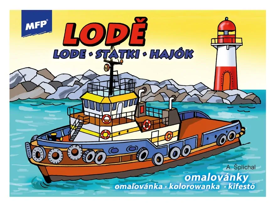 OMALOVÁNKY A5 MFP LODĚ