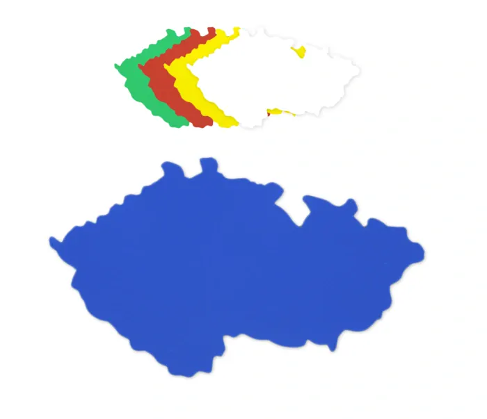 OBRYSOVÁ MAPA ČR