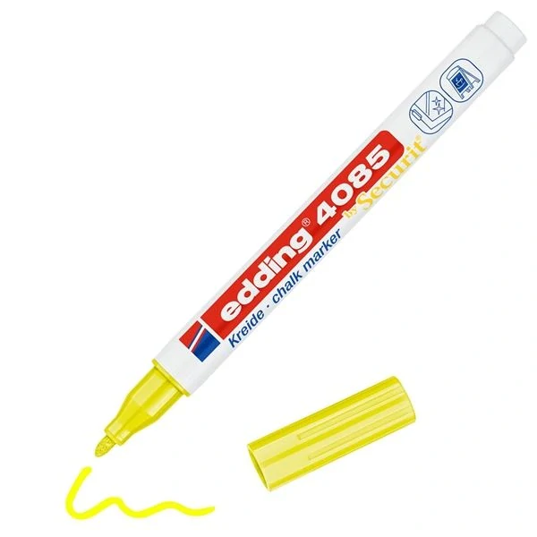 KŘÍDOVÝ POPISOVAČ 068 NEON ŽLUTÝ EDDING