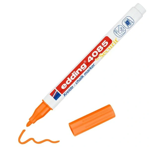 KŘÍDOVÝ POPISOVAČ 069 NEON ORANŽOVÝ EDDING