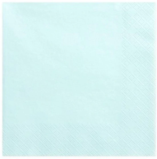 UBROUSKY MAKI 33X33 20 ks SVĚTLE MODRÉ