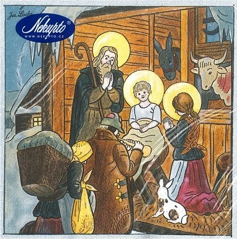 VÁNOČNÍ UBROUSKY JOSEF LADA MIX