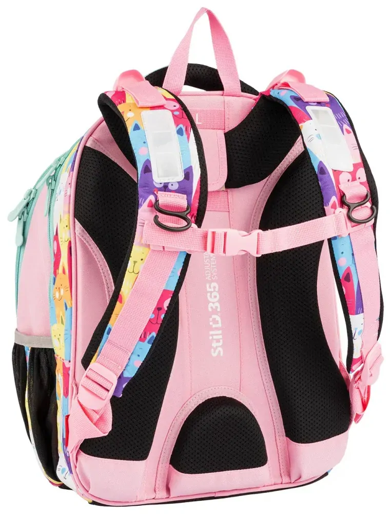 STUDENTSKÝ BATOH OXY SCOOLER GRAFFITI PINK