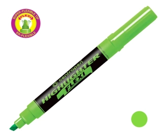 ZVÝRAZŇOVAČ CENTROPEN 8542 FLEXI, ZELENÝ