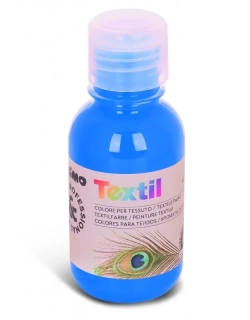 BARVA NA TEXTIL 125ml MODRÁ SVĚTLE