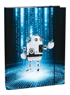 BOX NA SEŠITY A5 FUNNY ROBOTS