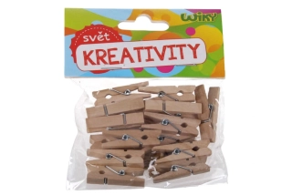 DEKORAČNÍ KOLÍČKY 25 ks, 2,5 cm