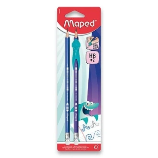 GRAFITOVÁ TUŽKA MAPED KIDY LEARN FINGER GUIDE 2KS HB