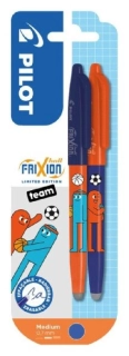 ROLLER PILOGUMOVACÍ PERO PILOT FRIXION BALL FRIENDS 2KS MODRÝ/ORANŽOVÝ
