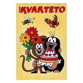 HRACÍ KARTY KVARTETO KRTEČEK