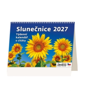 STOLNÍ PLÁNOVACÍ KALENDÁŘ SLUNEČNICE