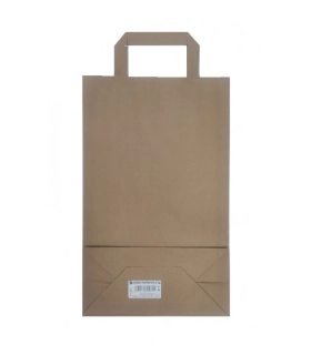TAŠKA PAPÍROVÁ KRAFT 6KG PLOCHÉ UCHO