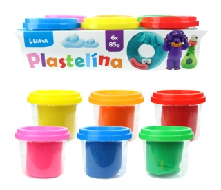 PLASTELÍNA LUMA MĚKKÁ KELÍMEK 6X85G